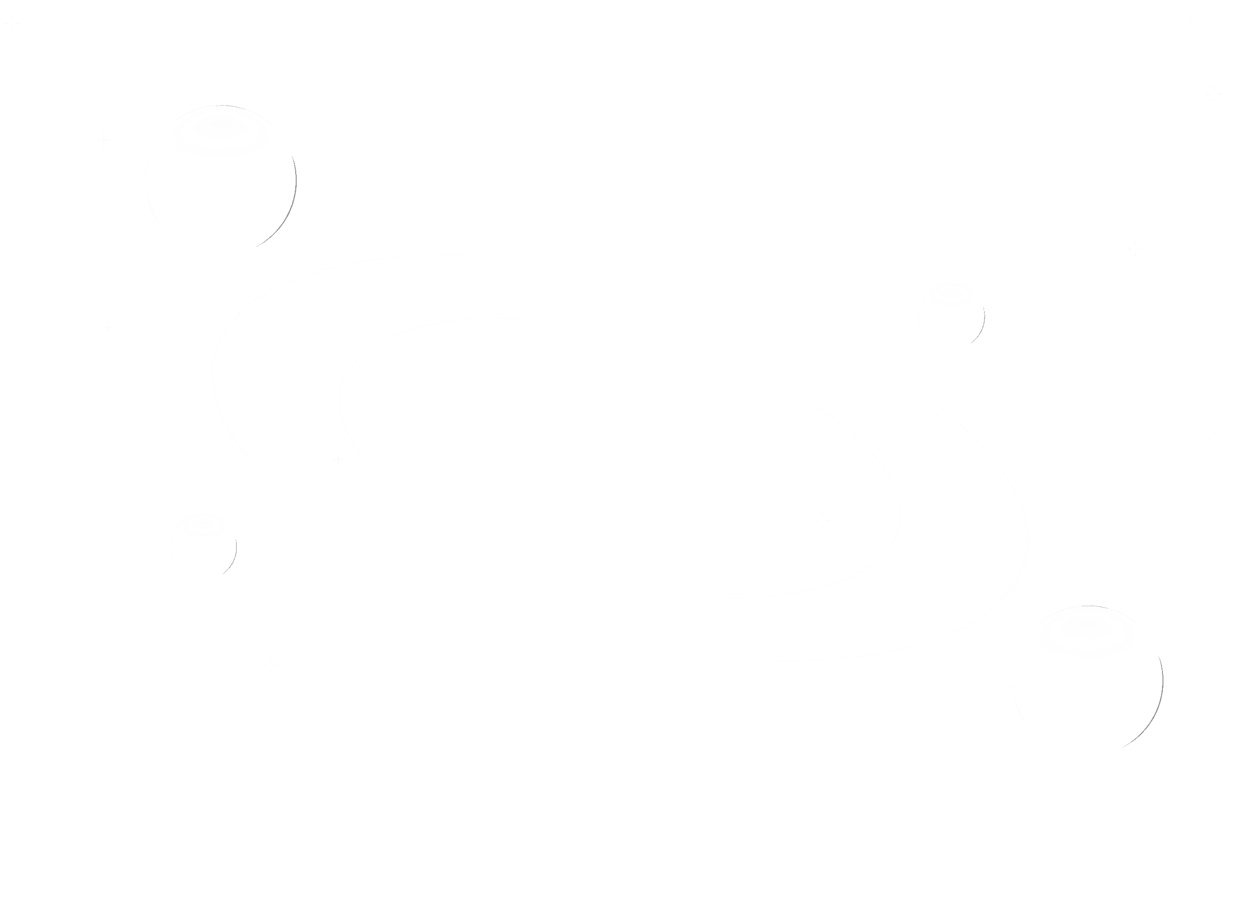 Decorative planet background